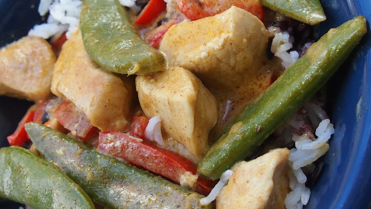 Zielone curry