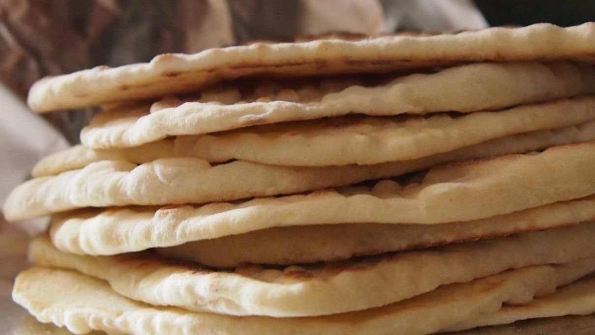 Naan z patelni