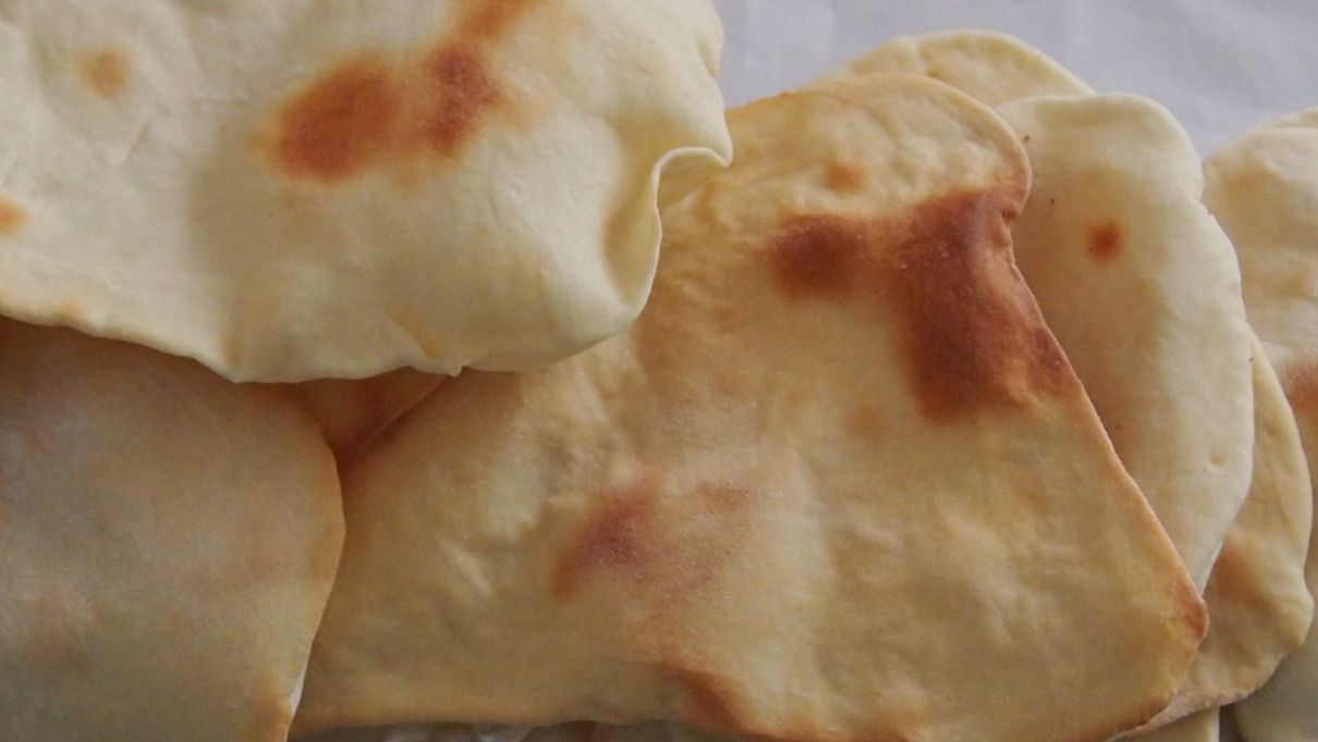 Naan z piekarnika