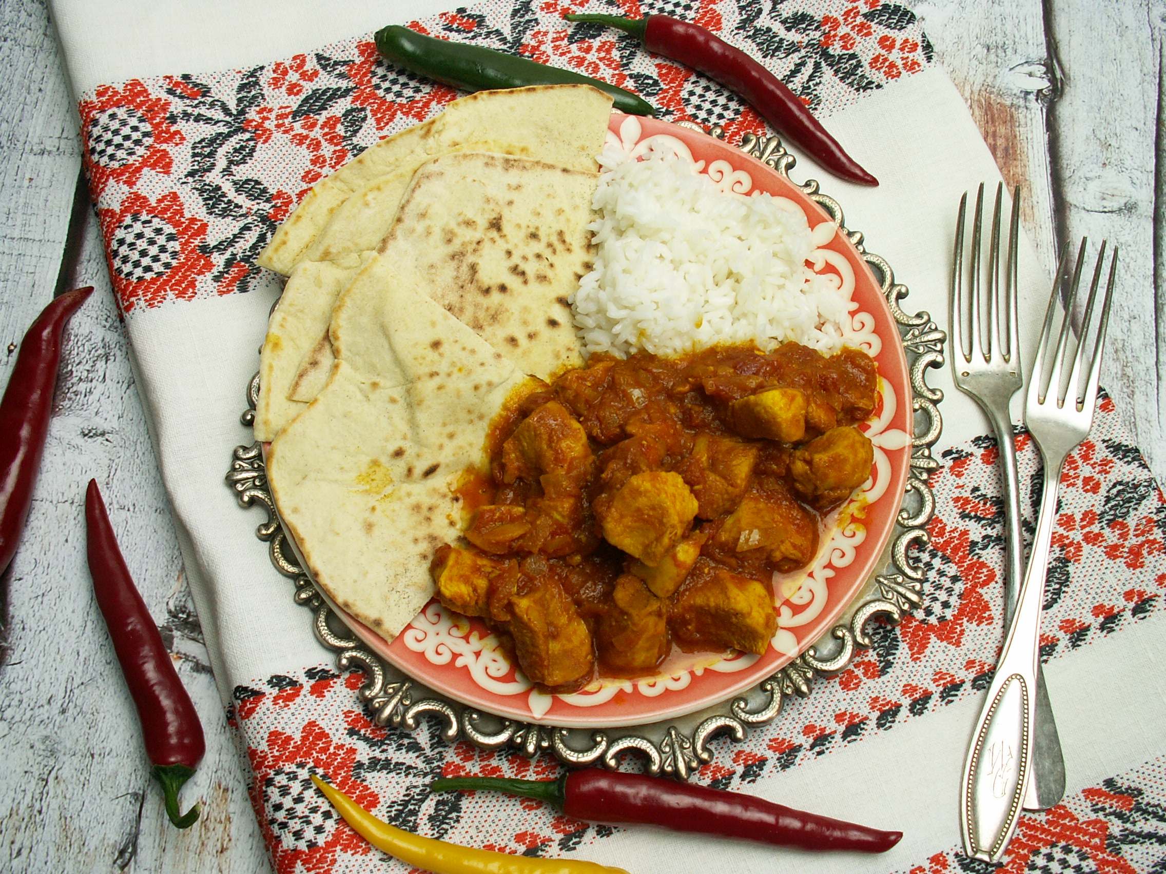 Kurczak Jalfrezi