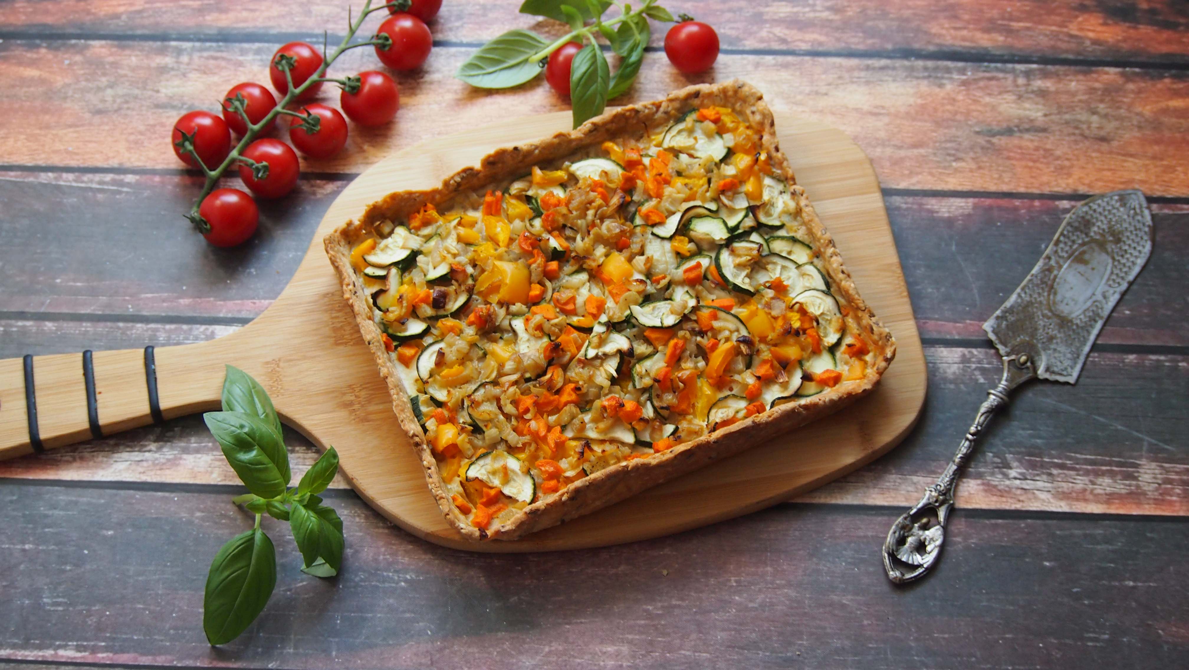 Tarta z warzywami