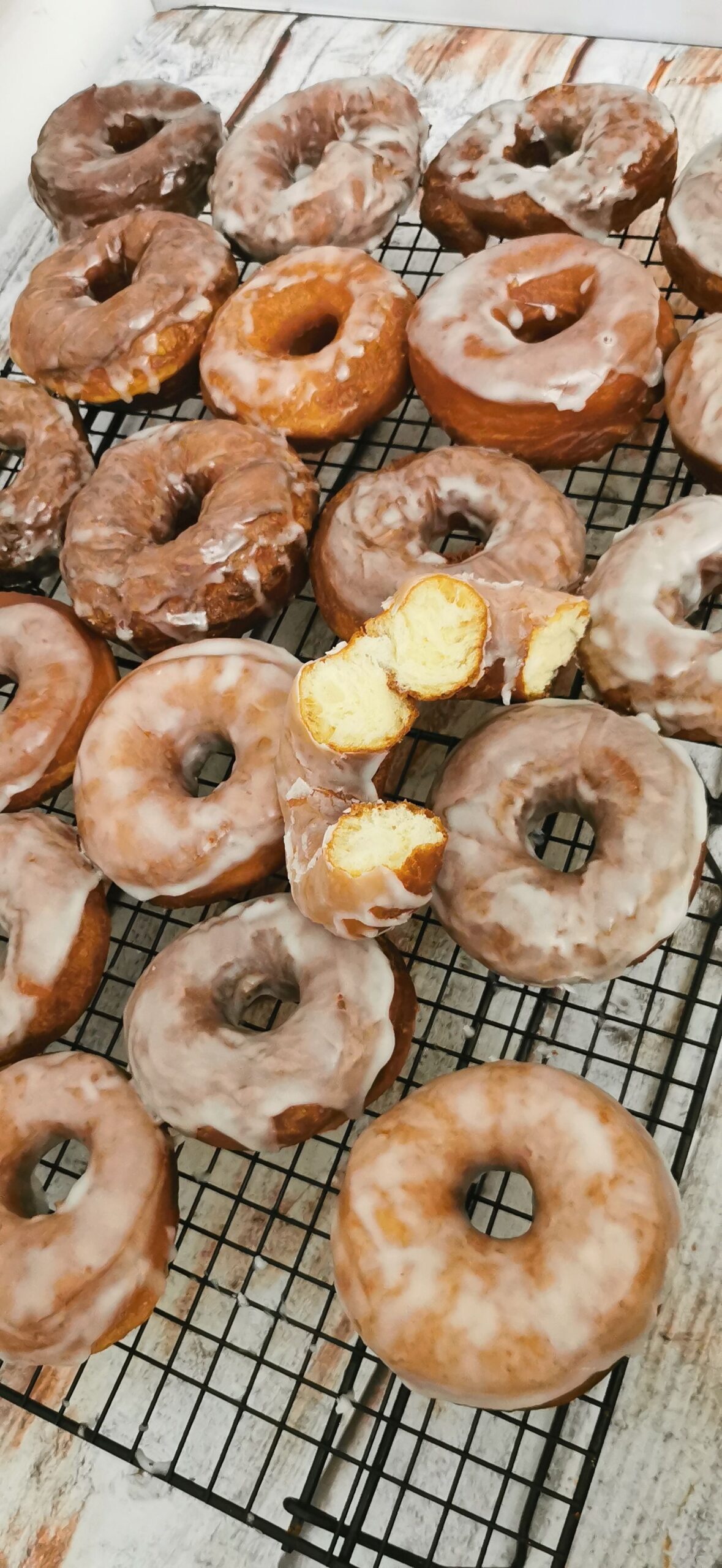 Pączki z dziurką lub jak kto woli oponki drożdżowe
